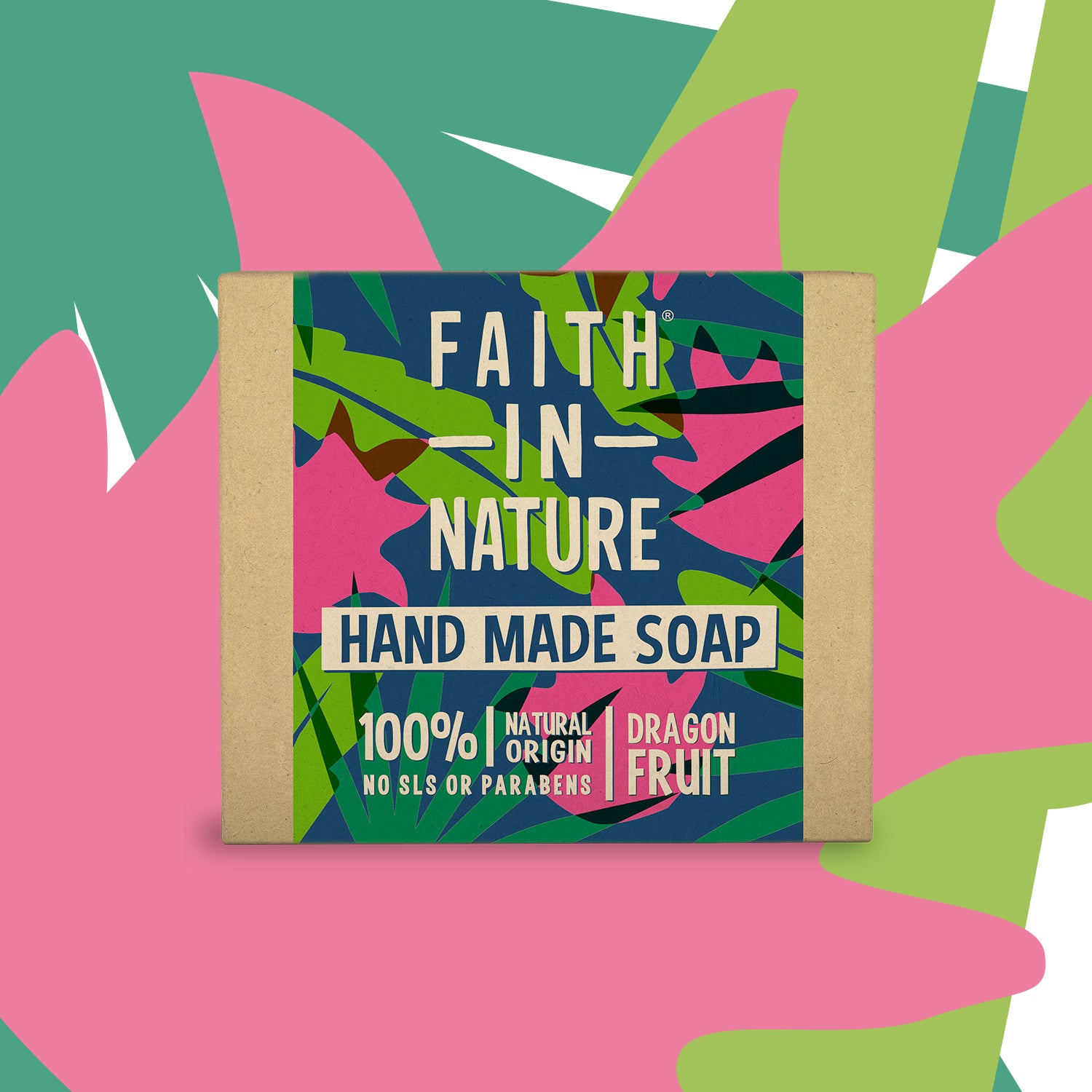 Faith in Nature Boxed Soap 100g - Dragon Fruit