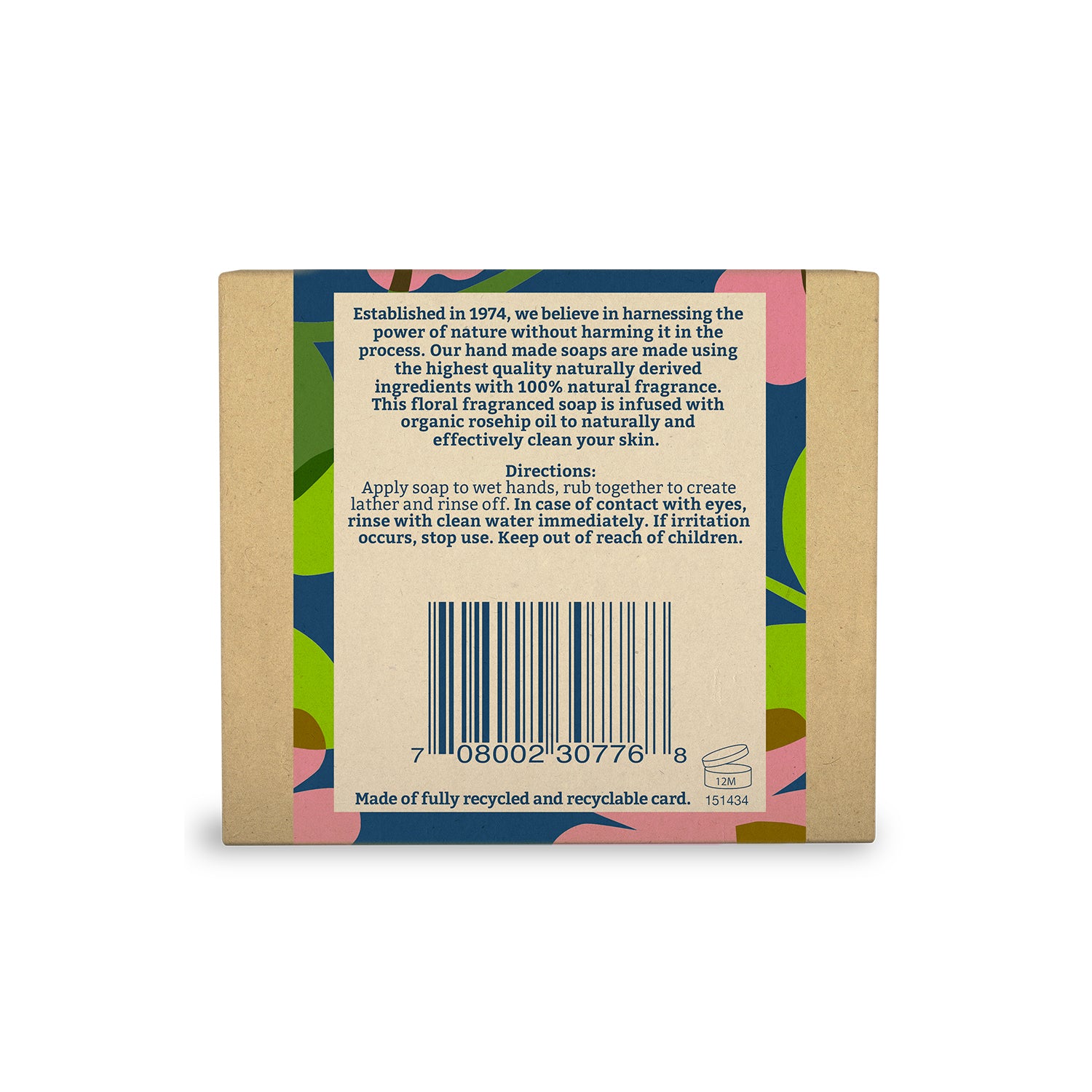 Faith in Nature Boxed Soap 100g - Wild Rose
