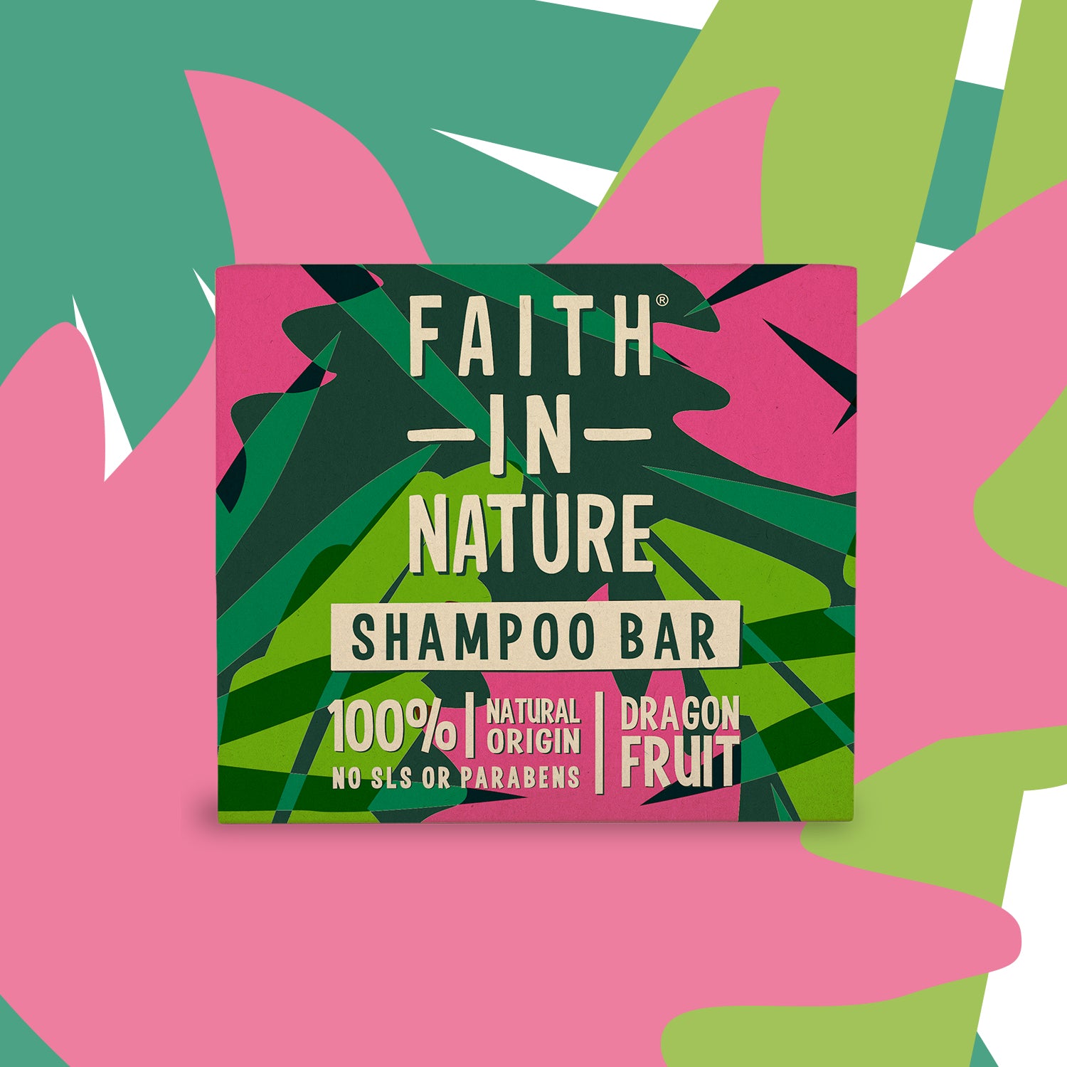 Faith in Nature Shampoo Bar 85g - Dragon Fruit