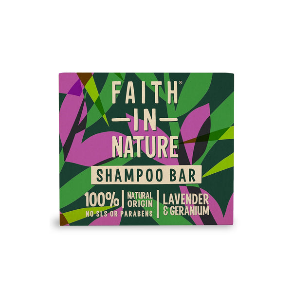 Faith in Nature Shampoo Bar 85g - Lavender & Geranium