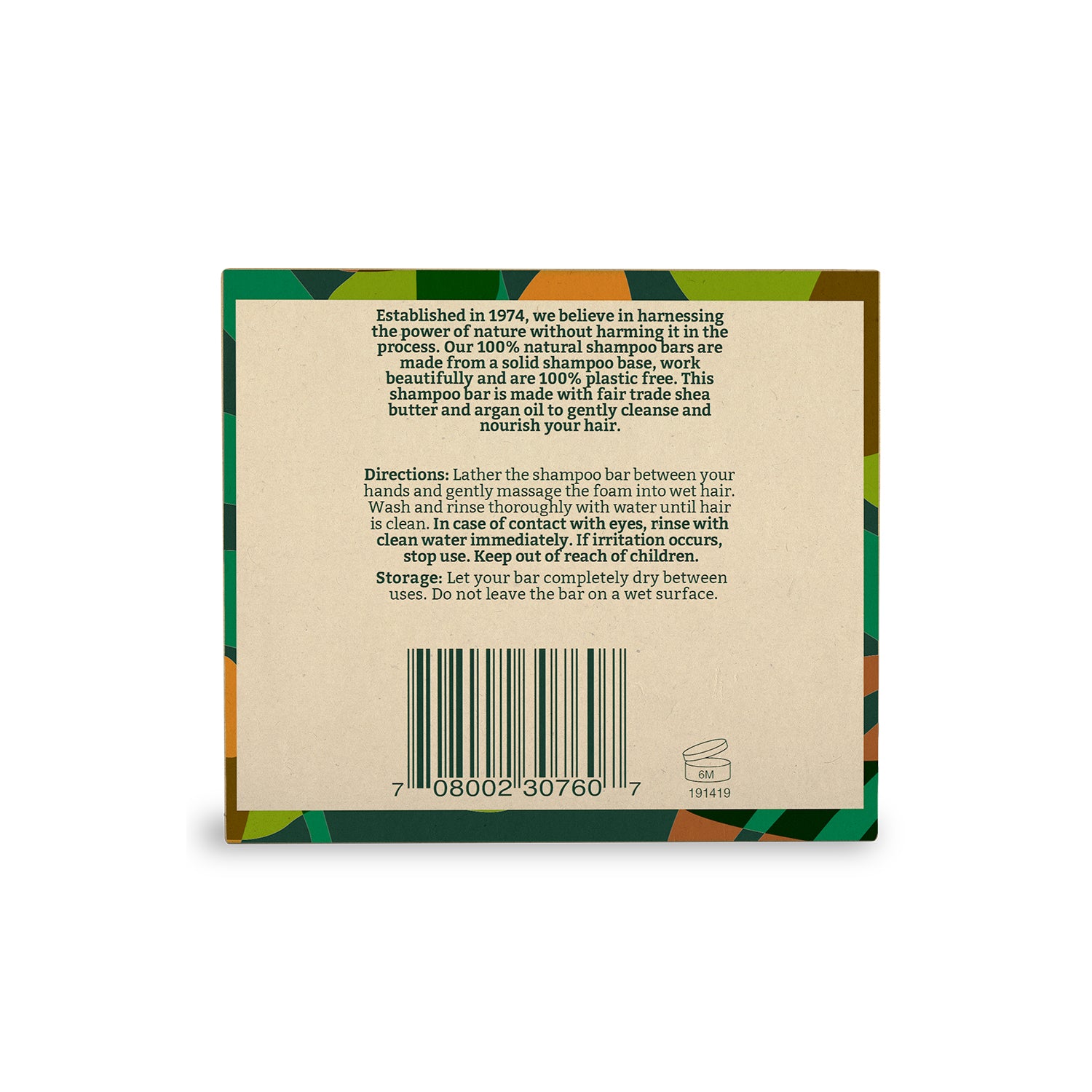 Faith in Nature Shampoo Bar 85g - Shea & Argan