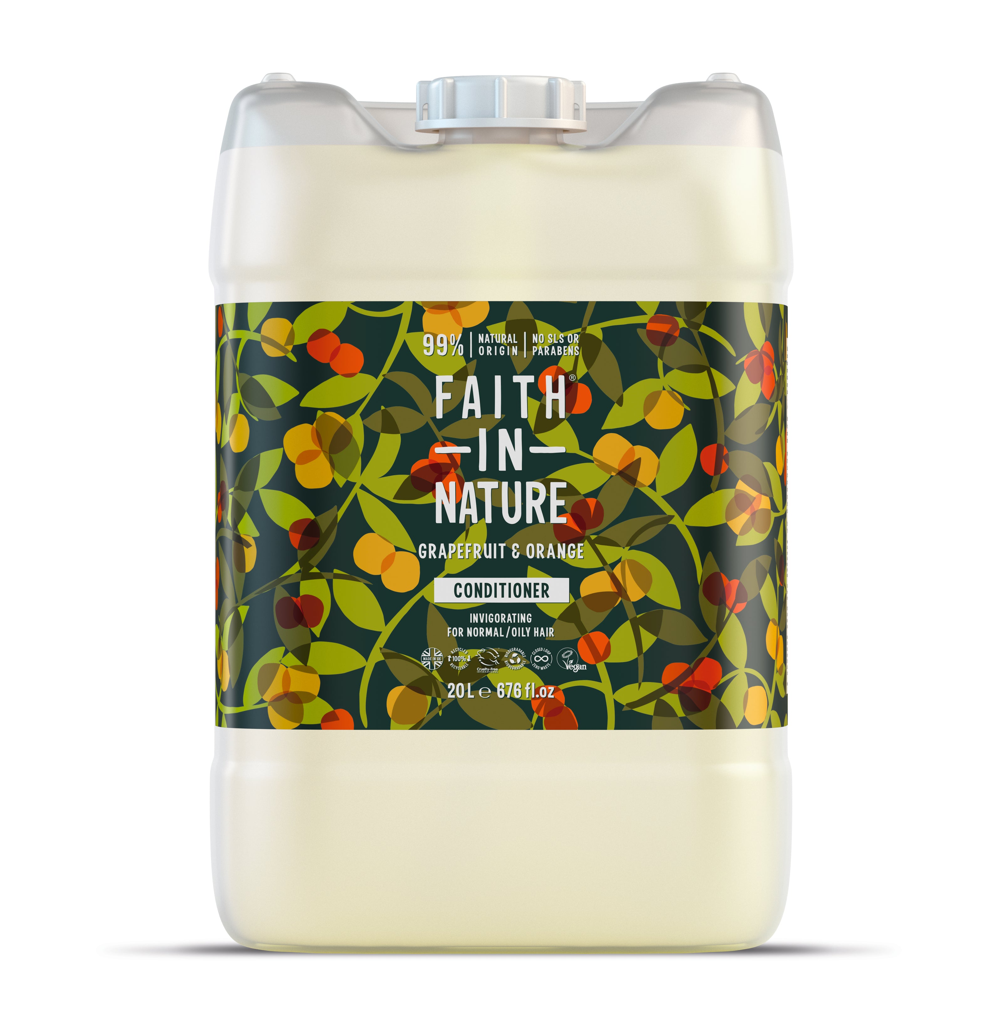 Faith in Nature - Conditioner 20L - Grapefruit & Orange