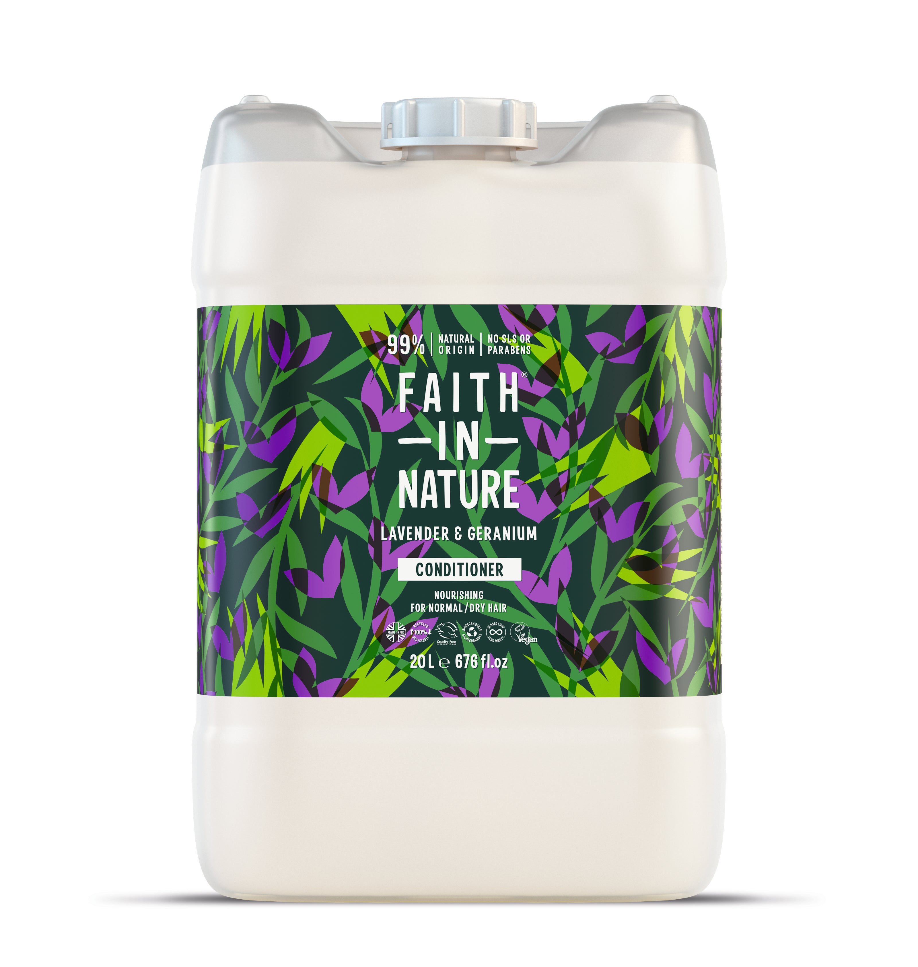 Faith in Nature - Conditioner 20L - Lavender & Geranium