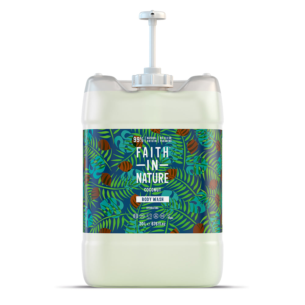 Faith in Nature - Body Wash 20L - Coconut