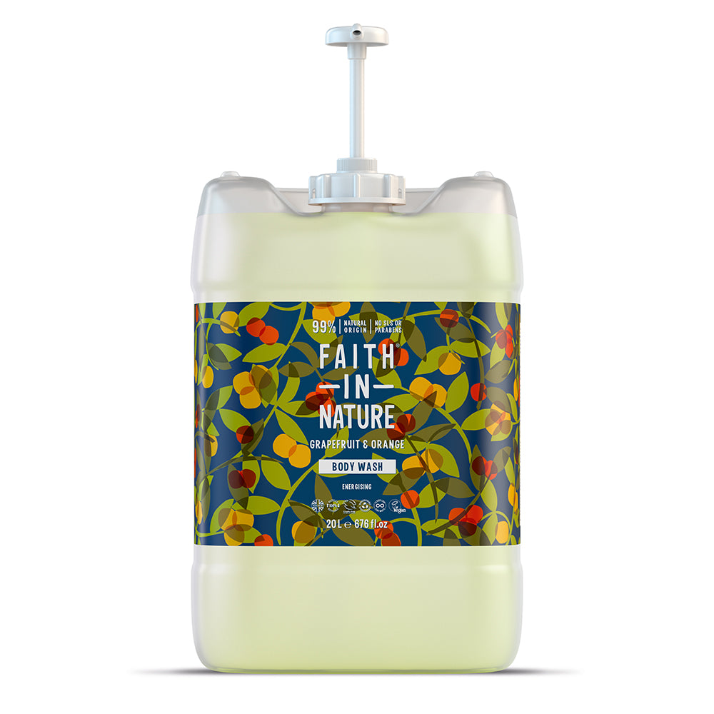 Faith in Nature - Body Wash 20L - Grapefruit & Orange