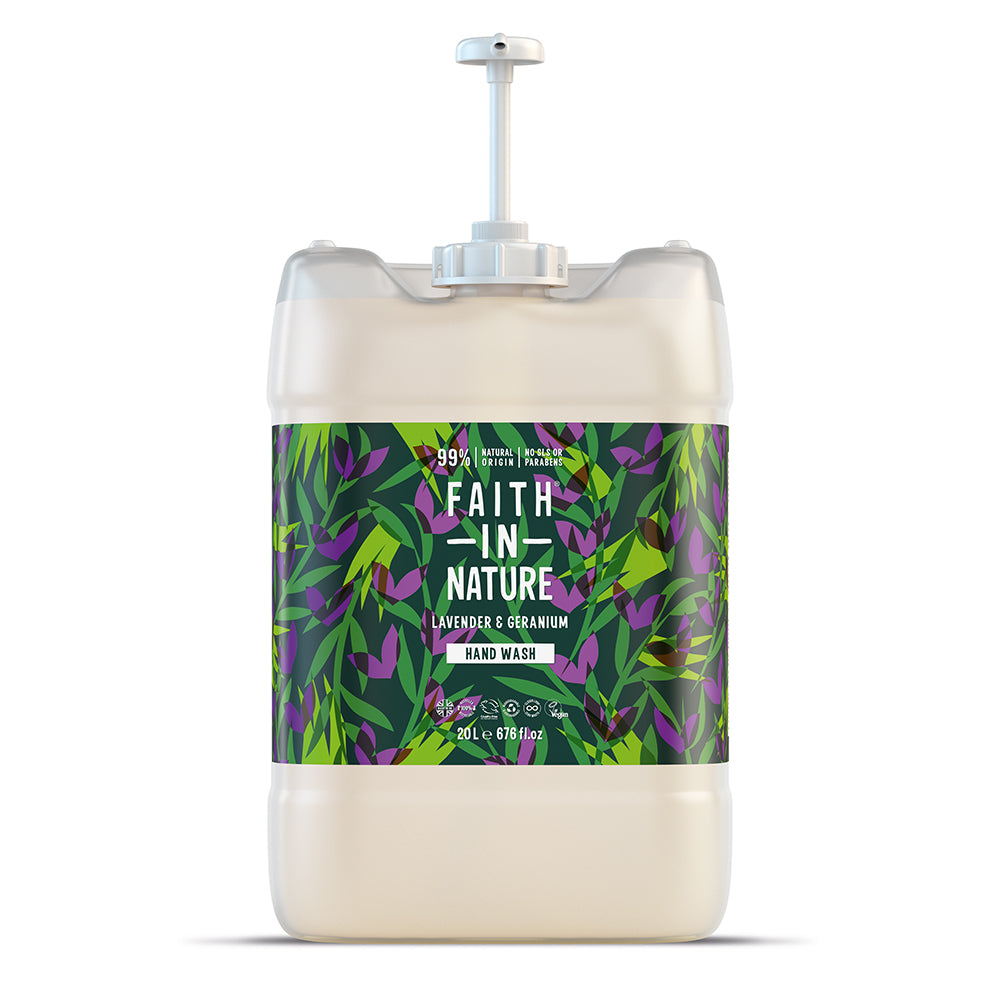 Faith in Nature - Hand Wash 20L - Lavender & Geranium