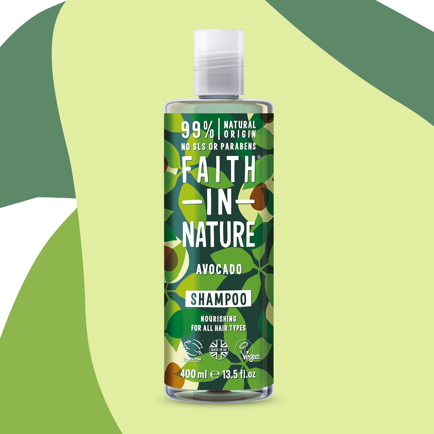 Faith in Nature Shampoo 400ml - Avocado