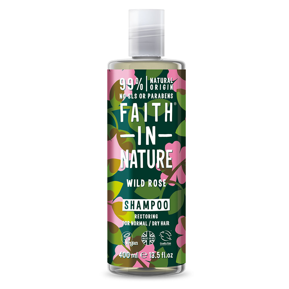 Faith in Nature Shampoo 400ml - Wild Rose