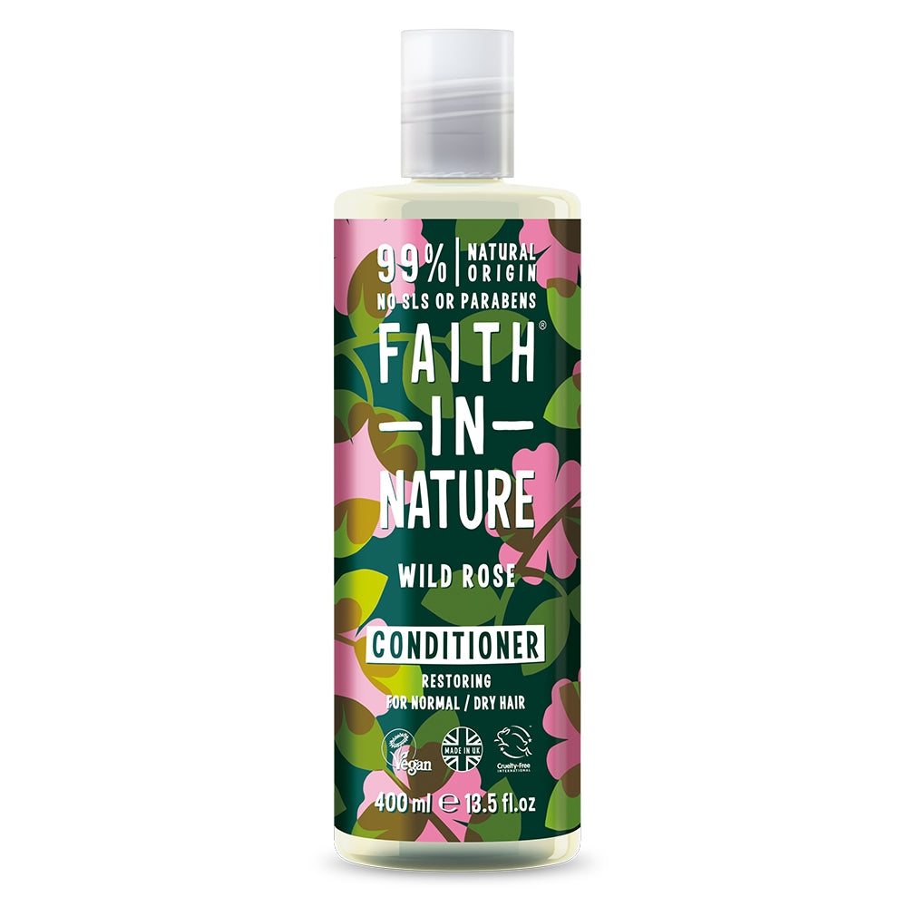 Faith in Nature Conditioner 400ml - Wild Rose