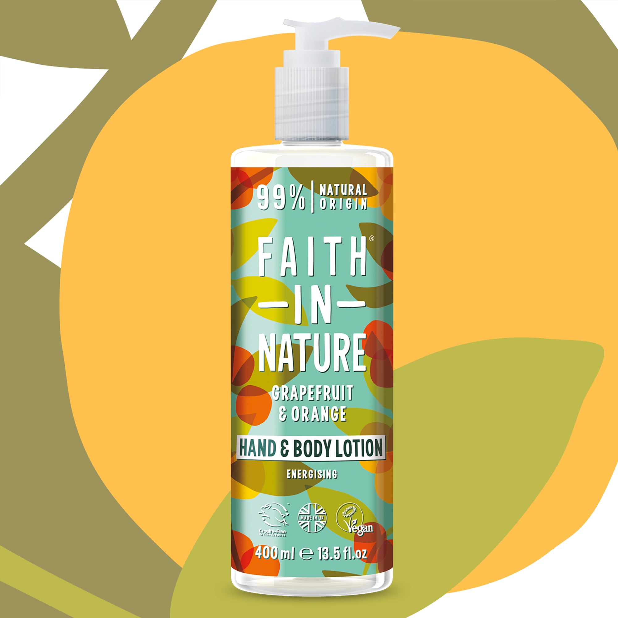 Grapefruit & Orange Hand & Body Lotion 400ml