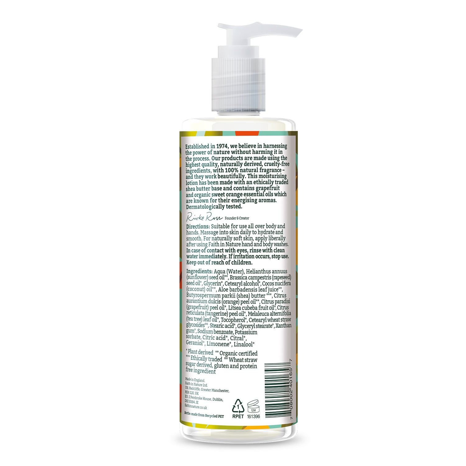 Grapefruit & Orange Hand & Body Lotion 400ml