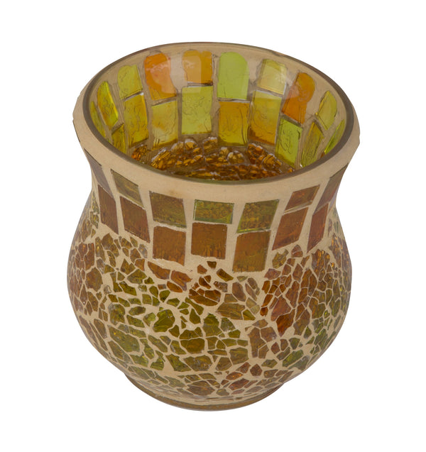 Flared Tealight Holder - Golden Sands