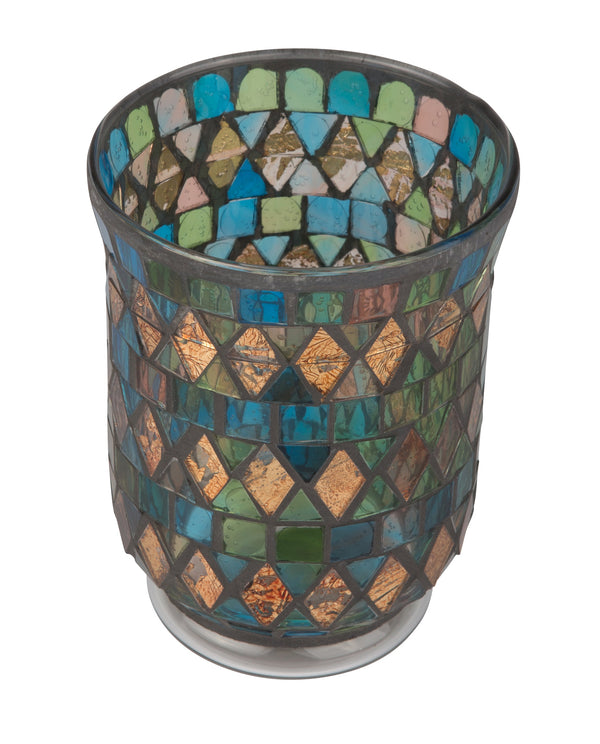 Votive Tealight Holder - Golden Trellis