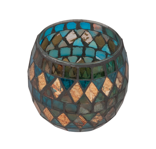 Tealight Holder - Golden Trellis