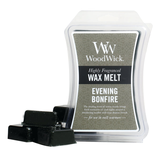 WoodWick Hourglass Wax Melt - Evening Bonfire