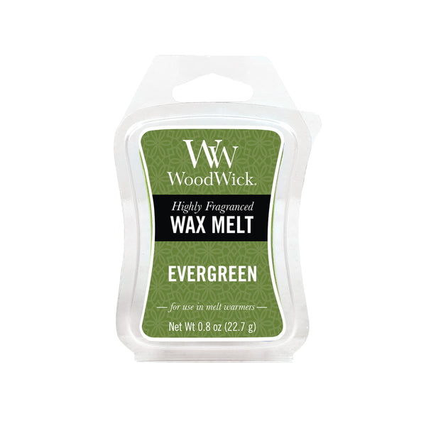 WoodWick Mini Hourglass Wax Melt - Evergreen