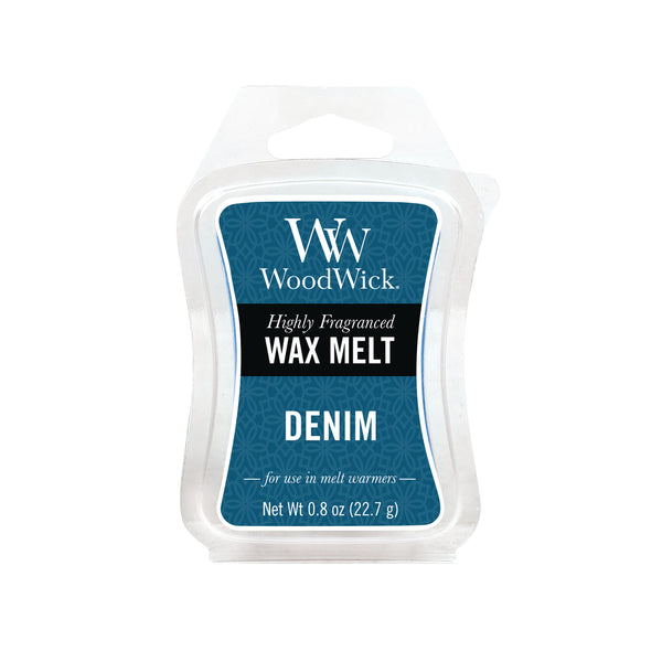 WoodWick Mini Hourglass Wax Melt - Denim