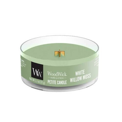 WoodWick Petite Candle - White Willow Moss