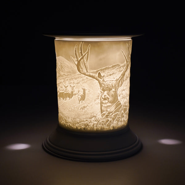 Cello Straight Electric Wax Burner - Highland Stag