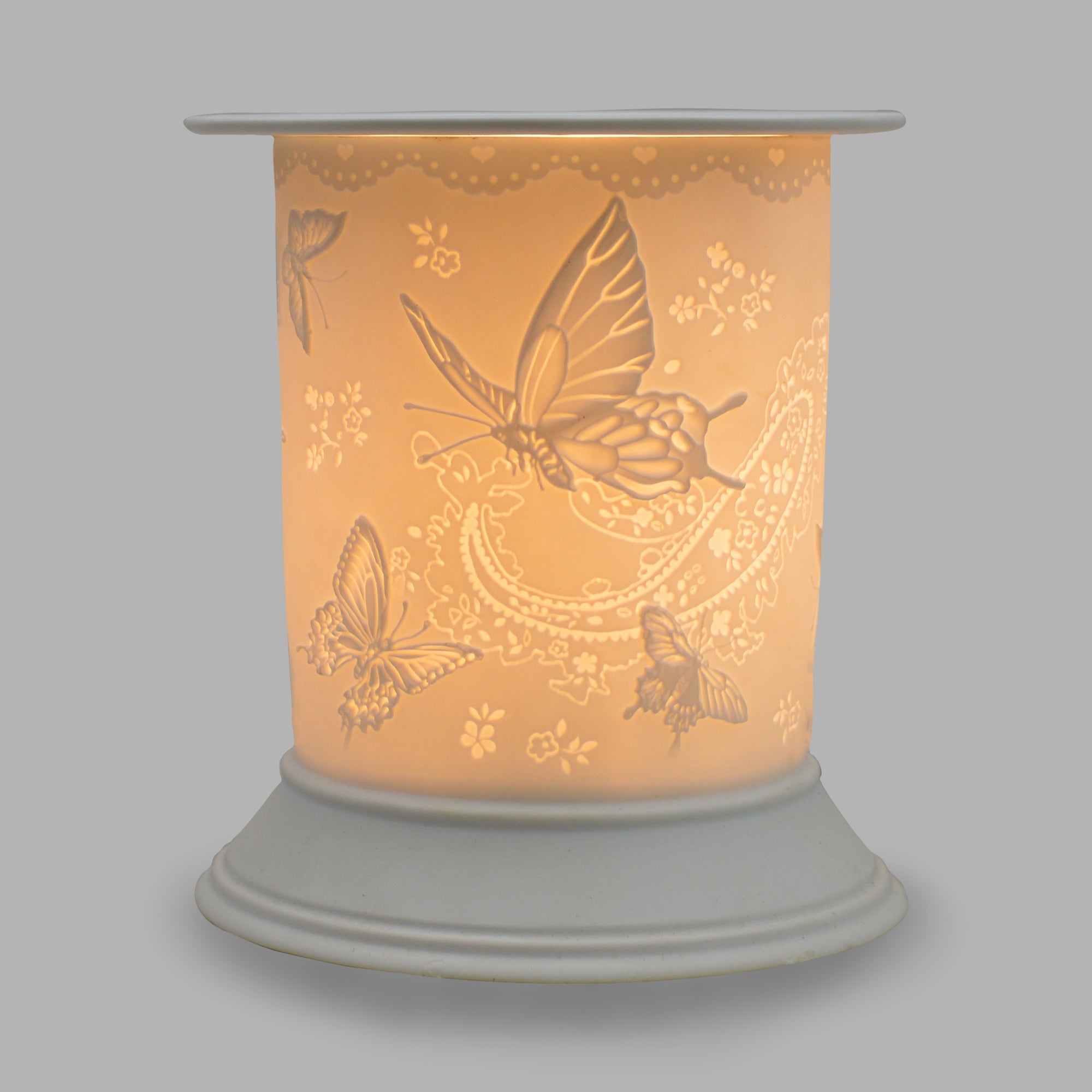 Cello Straight Electric Wax Burner - Silk Wings