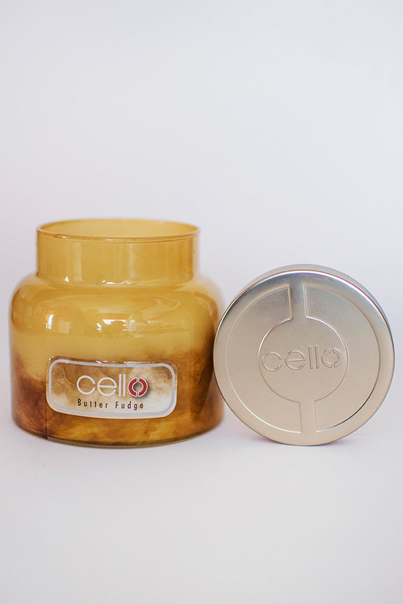 Cello Medium Fragrance Burst Jar - Butter Fudge