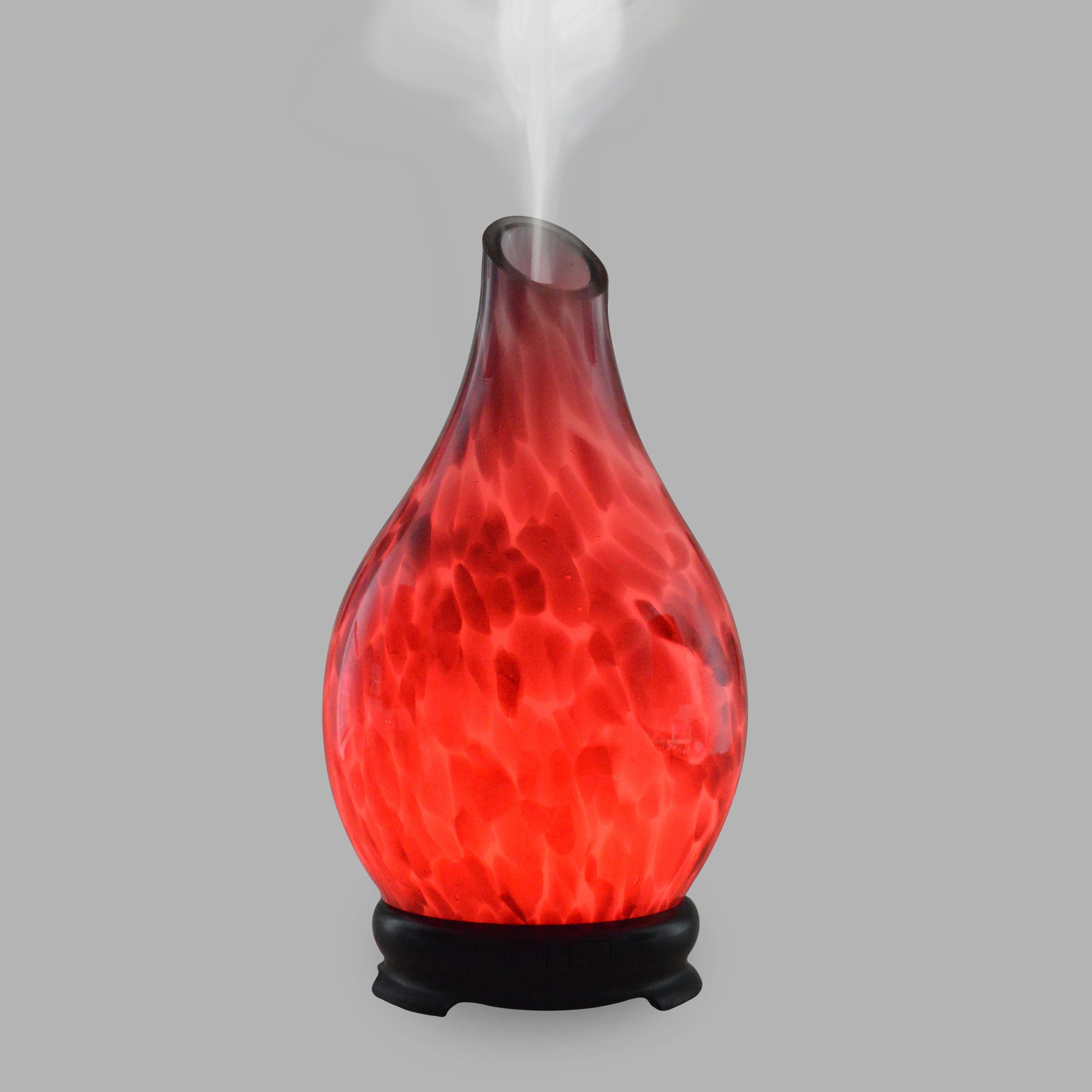 Bright and fiery, this striking red humidifier makes a statement in any room of your home.
