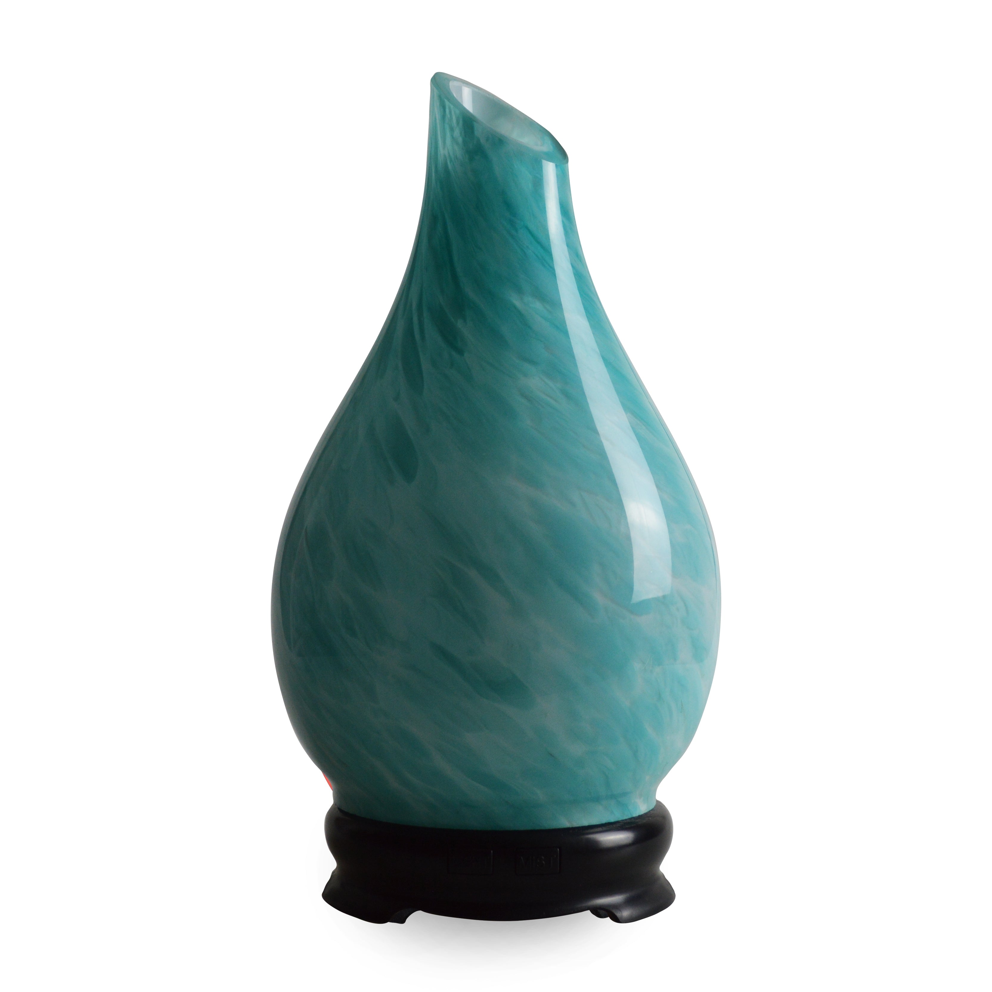 Perfect for the lovers of the ocean, this aromatherapy diffuser engulfs your room in blue as it reflects the beauty of the ocean.  