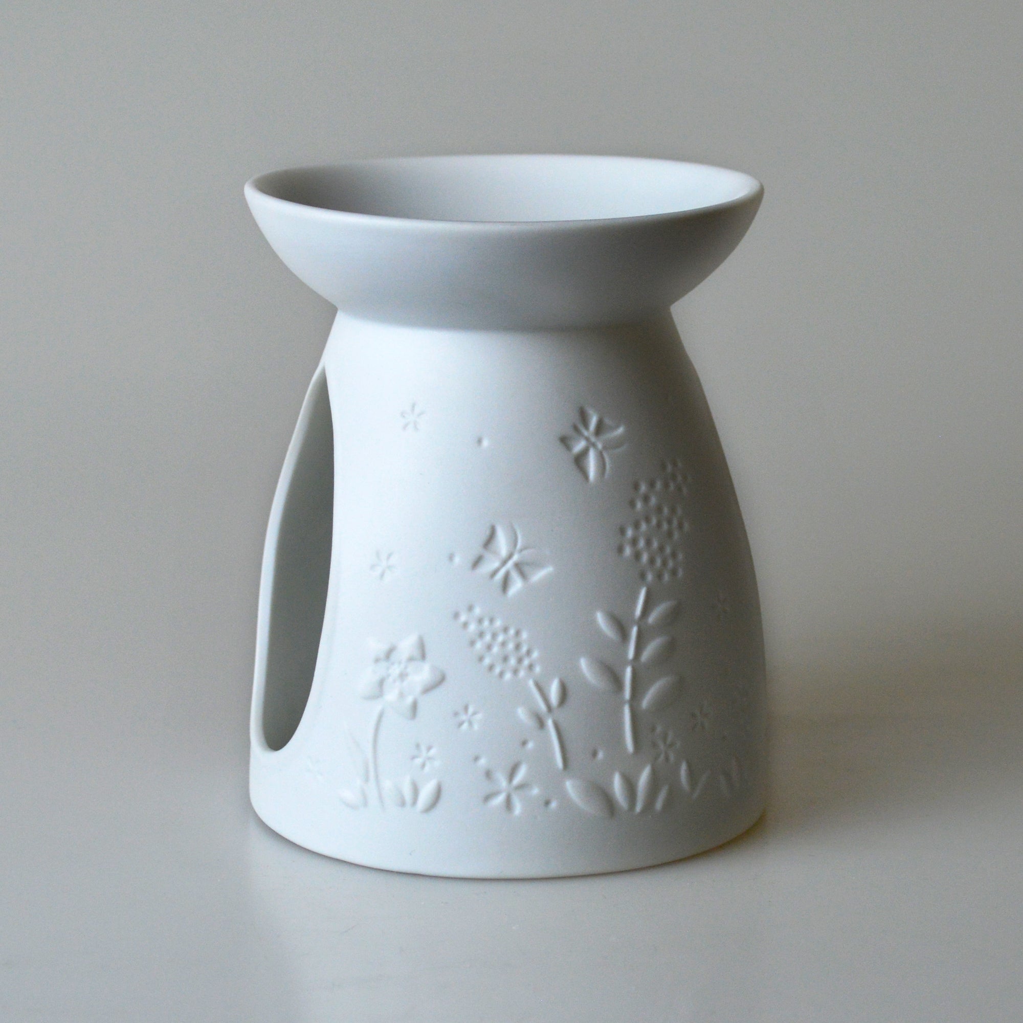 Cello - Porcelain Tealight Wax Melt Burner - Flower