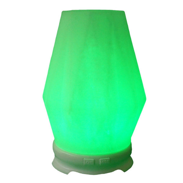 This Diffuser has modern diamond look complete with white finish.