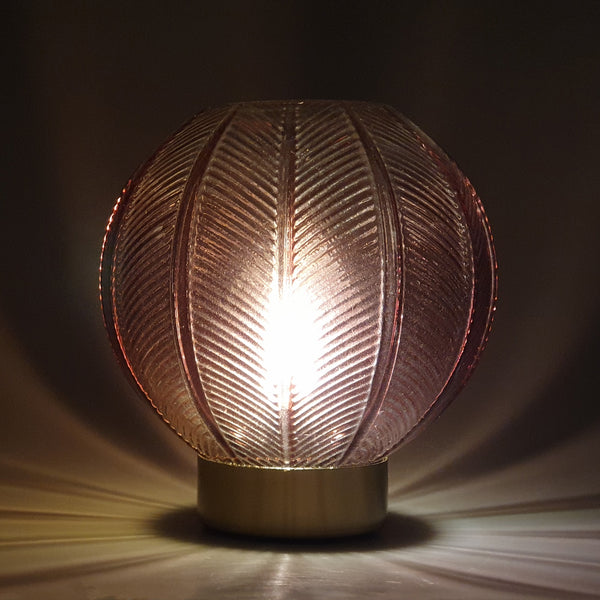 Cello Lamps - Orb Medium Dark Red