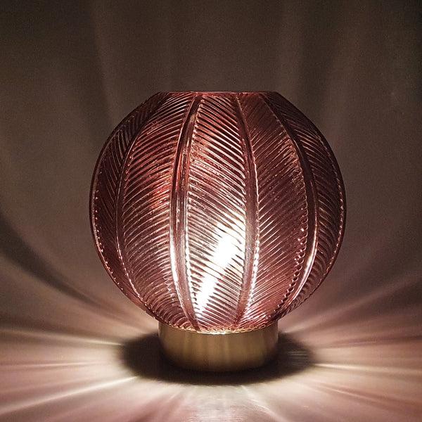 Cello Lamps - Orb Large Dark Red