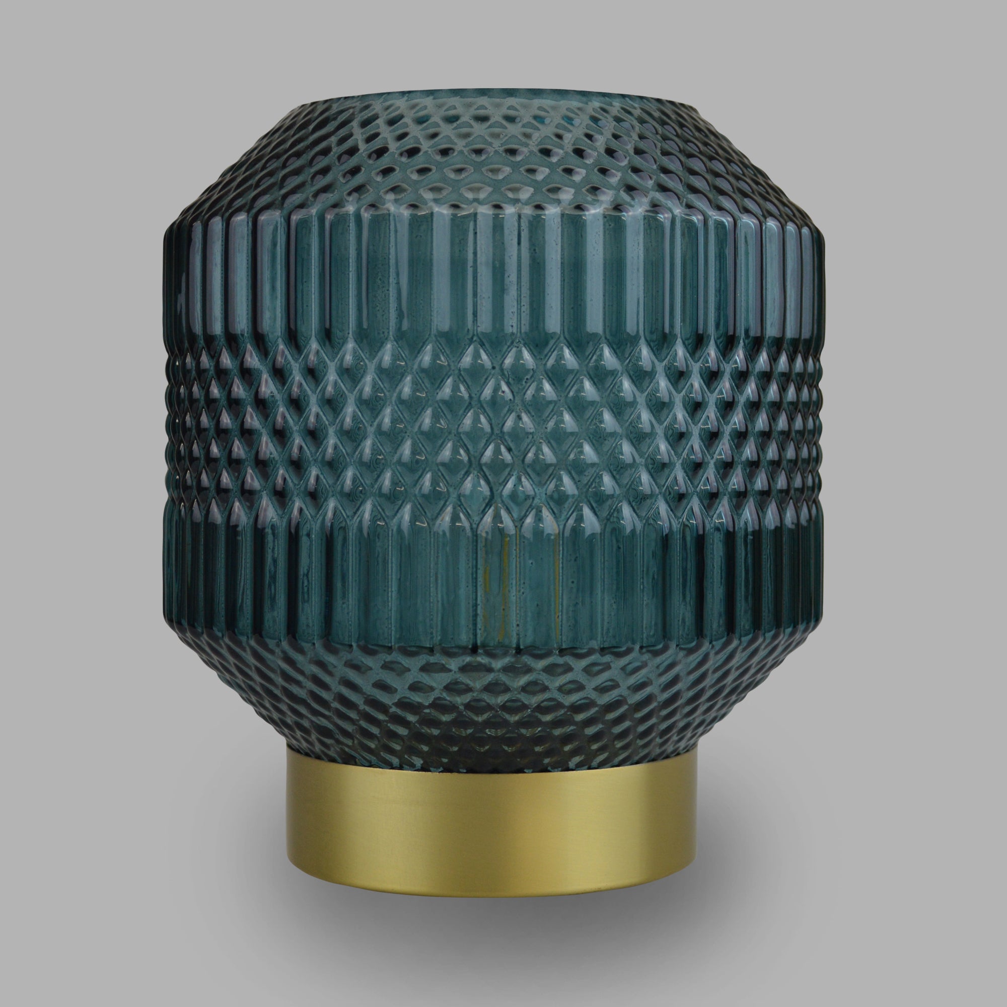 Cello Lamps - Oriental Lantern Medium Lake Blue