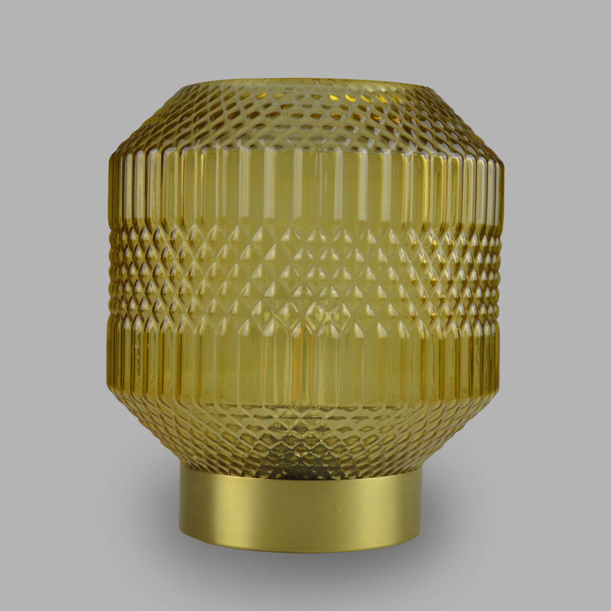 Cello Lamps - Oriental Lantern Medium Amber
