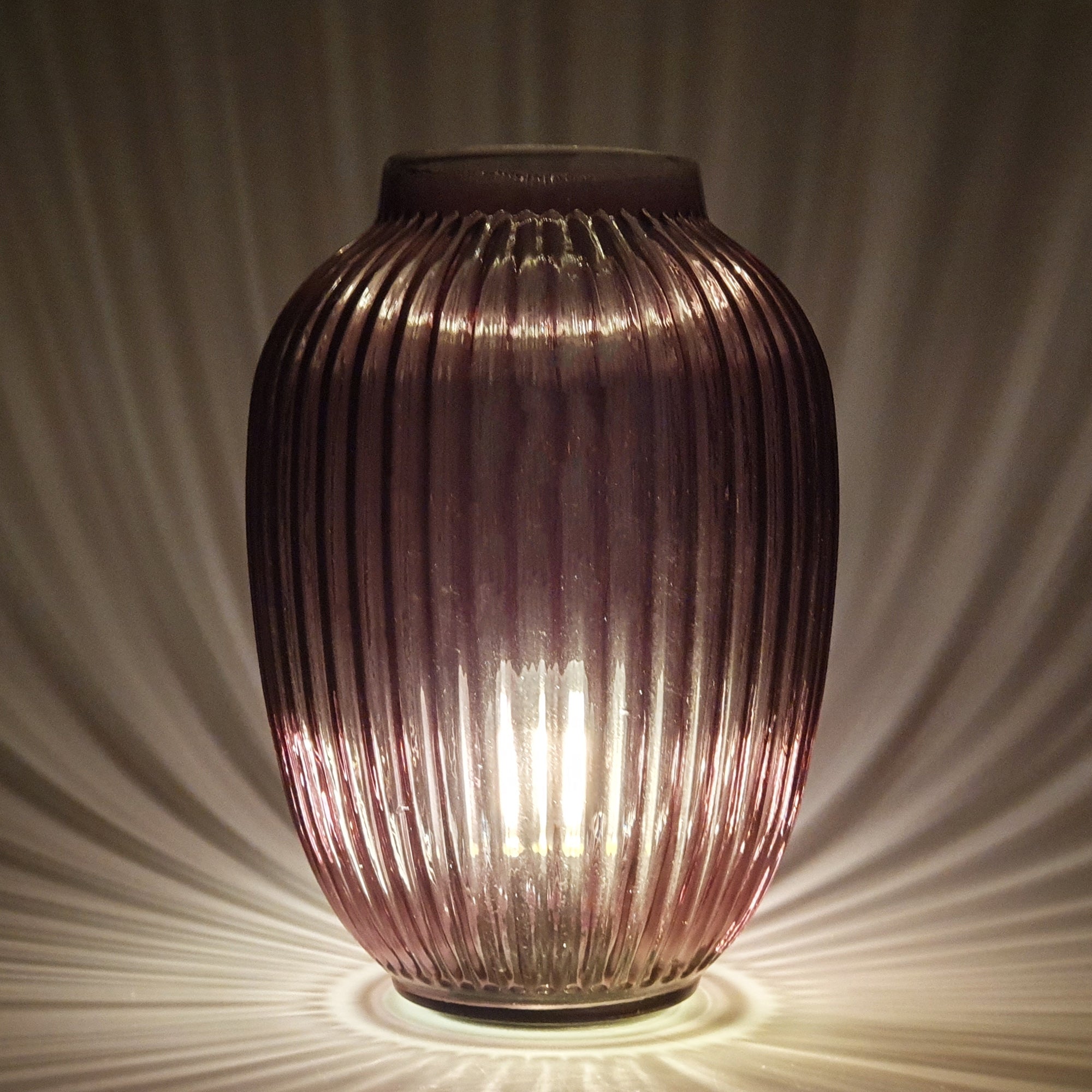 Cello Lamps - Classic Barrel Large Purple