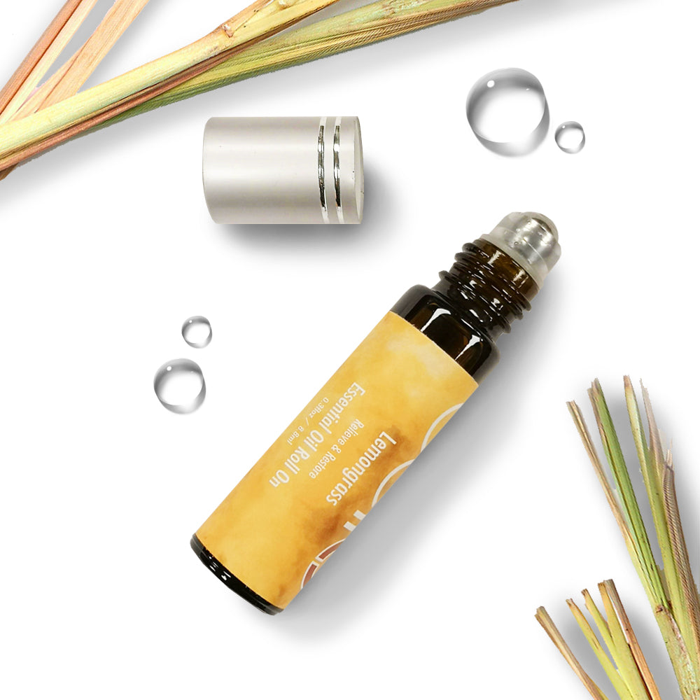 Cello - Lemon Grass Roll On Natural Essential Oil 8.8ml