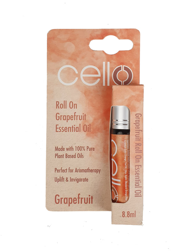 Cello - Grapefruit Roll On Natural Essential Oil 8.8ml