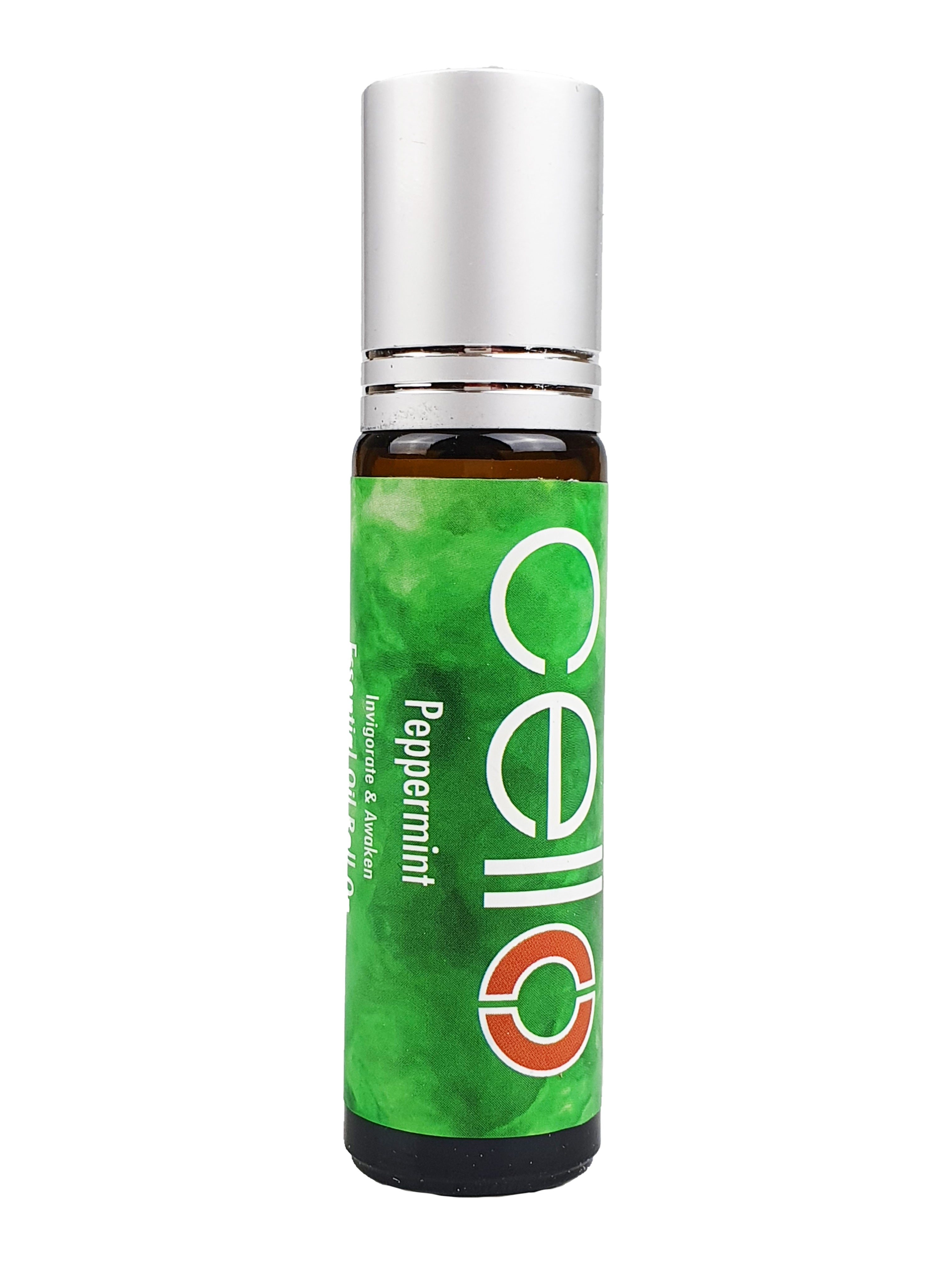 Cello - Peppermint Roll On Natural Essential Oil 8.8ml