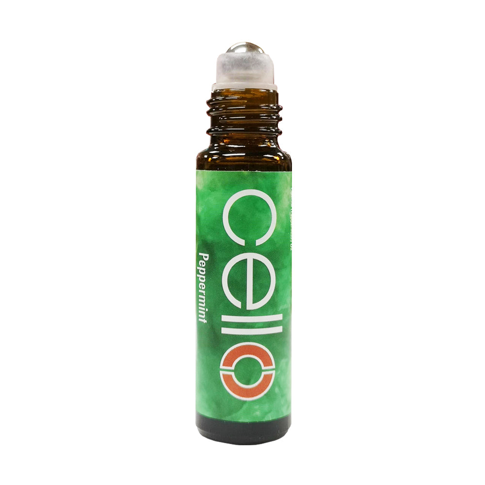 Cello - Peppermint Roll On Natural Essential Oil 8.8ml