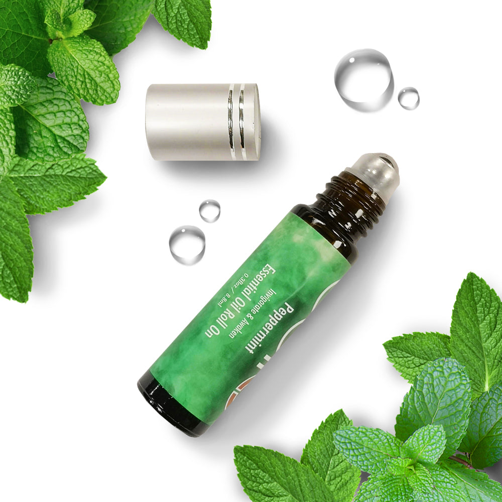 Cello - Peppermint Roll On Natural Essential Oil 8.8ml
