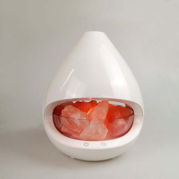 The perfect pairing of our well loved Ultrasonic Diffusers with our new Salt of Life Himalayan Lamps. Switch on a blend of warm atmospheric lighting, with theraputic steam as the diffuser gets to work.