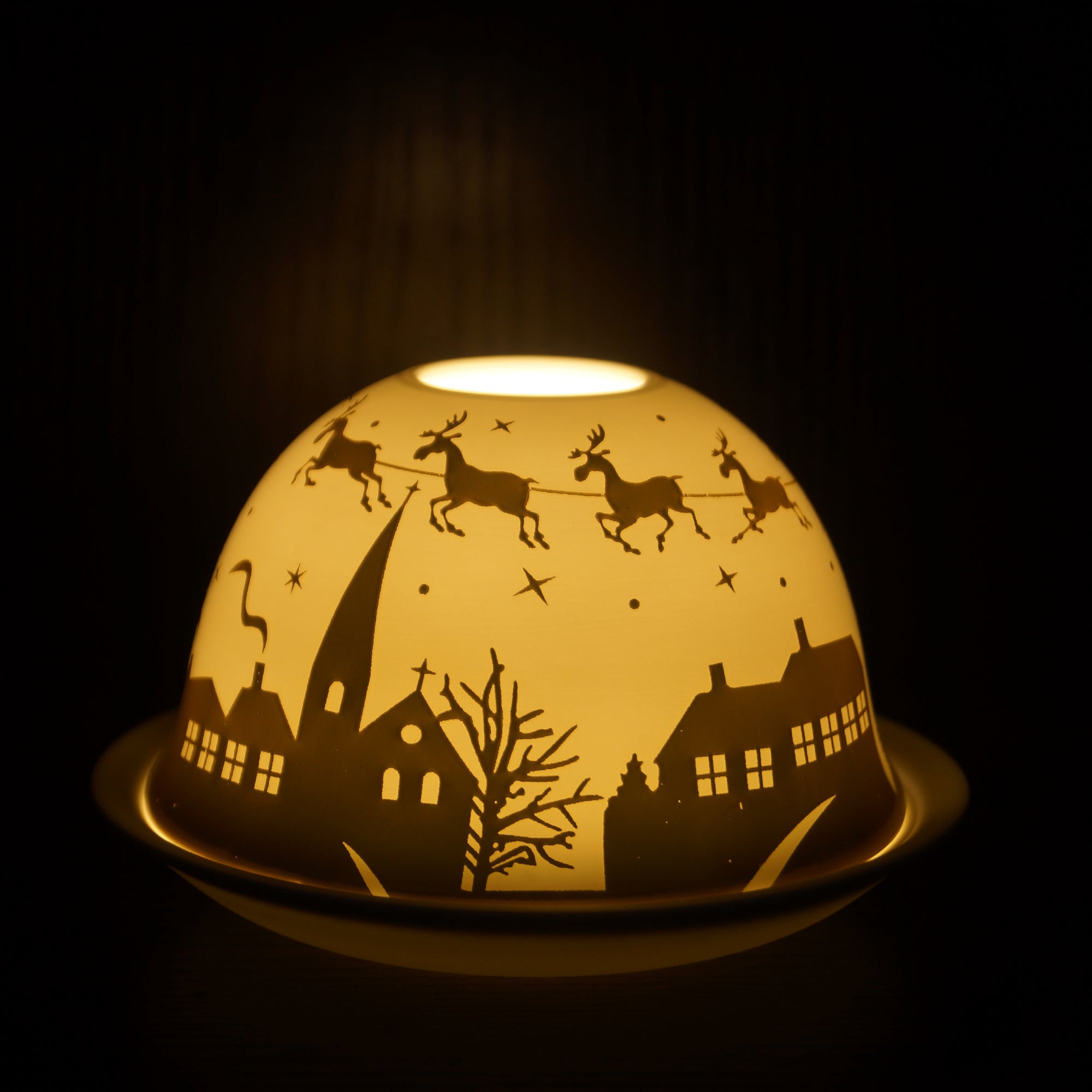 Cello - Tealight Dome - Magical Night Gold