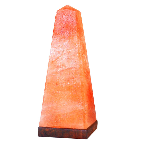This unique salt lamp with soothing warm lighting creates a warm, relaxing glow, sure to help you drift off to sleep.  Its tall, beautiful colouring stands out in any room.  