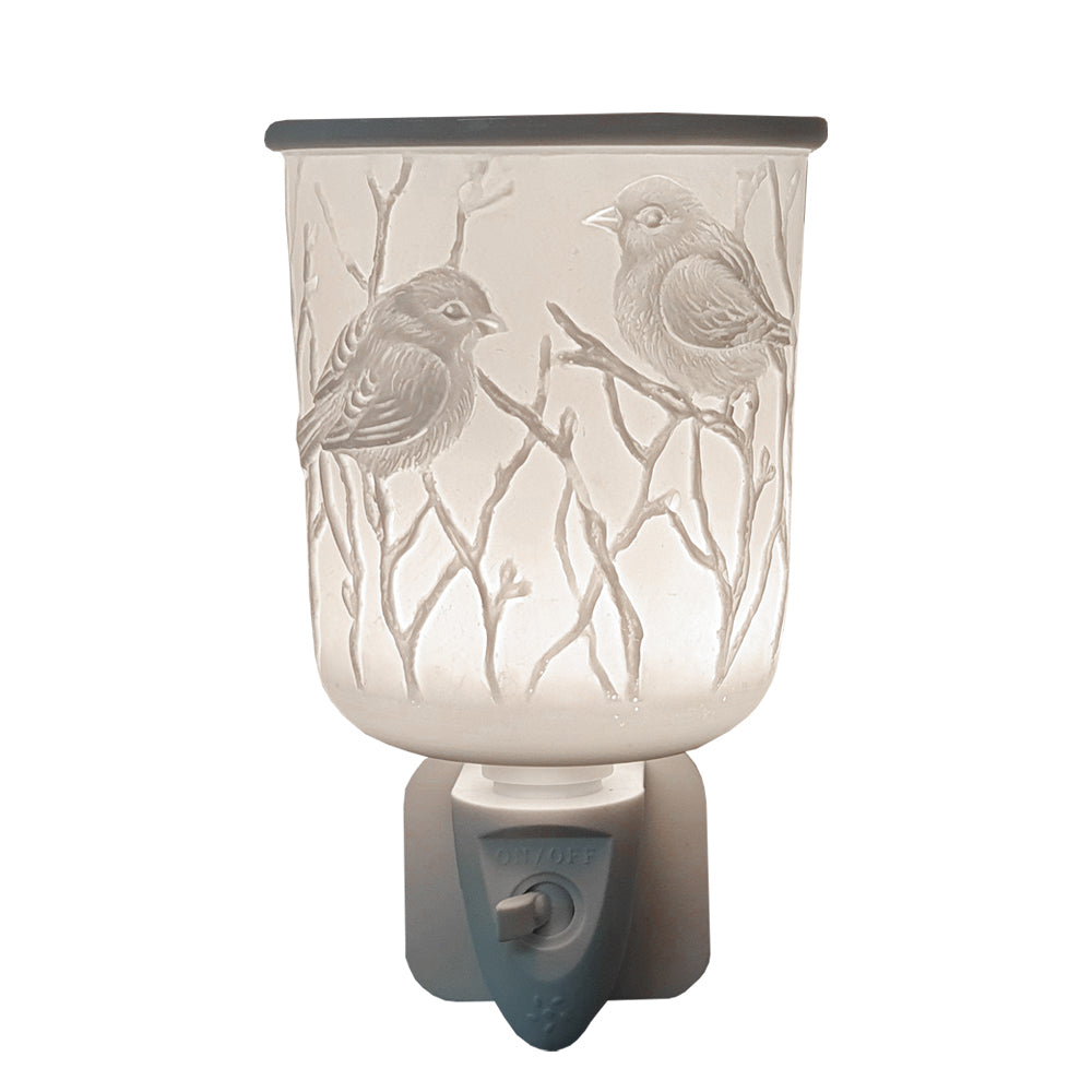 Cello - Porcelain Plug In Electric Wax Warmer - Bird