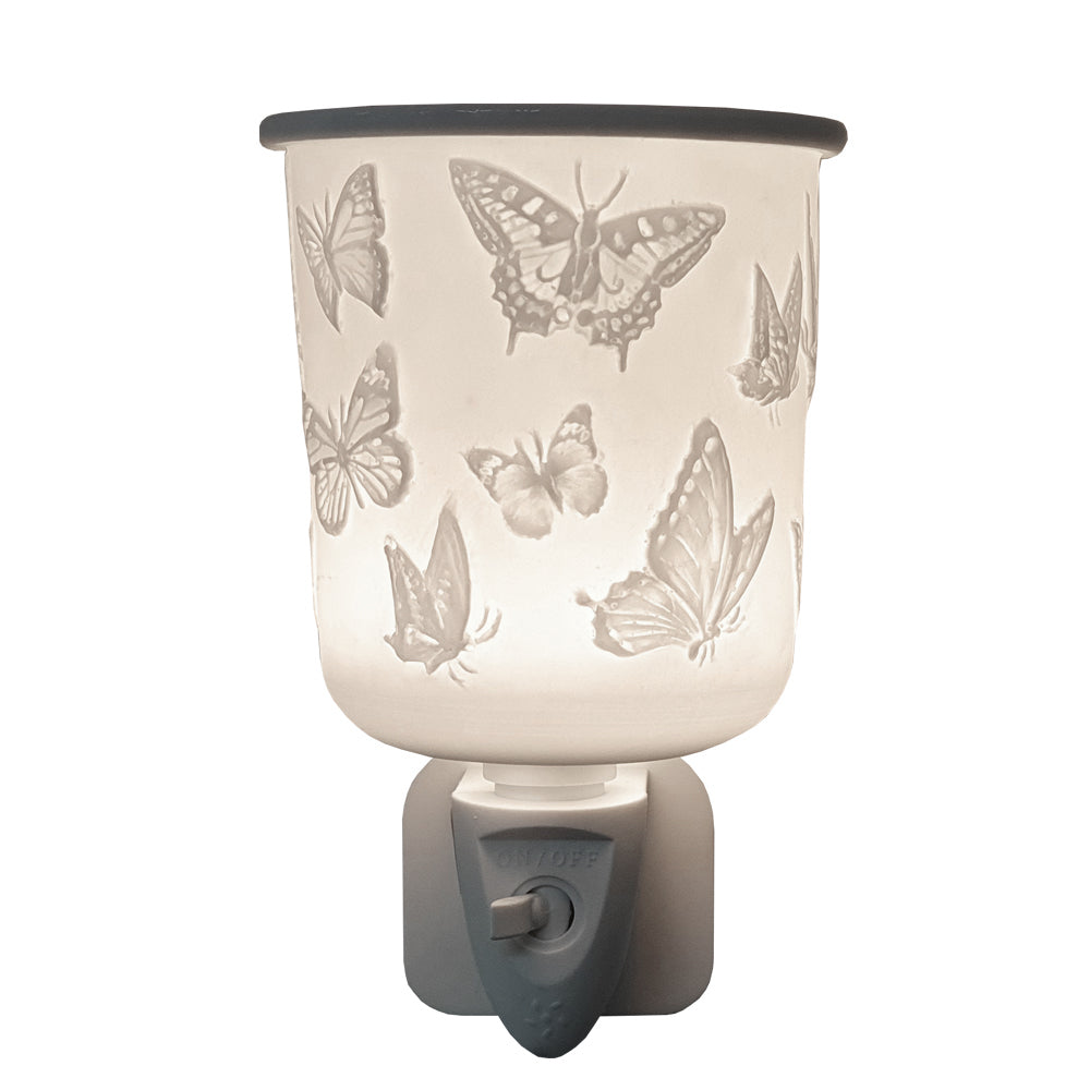 Cello - Porcelain Plug In Electric Warmer - Butterfly