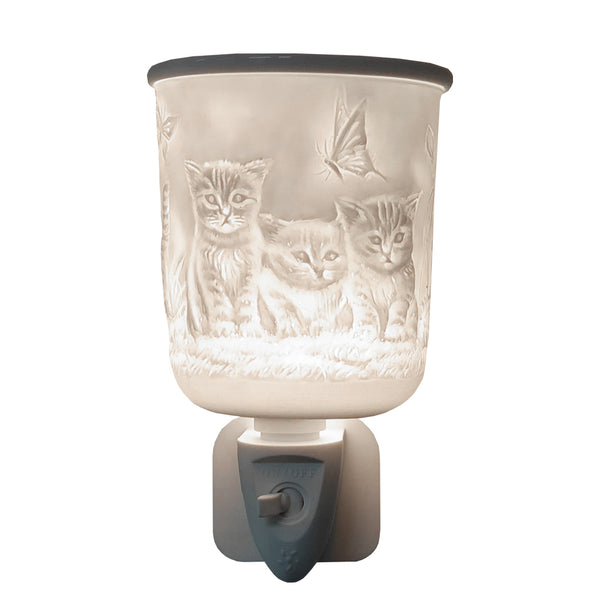 Cello - Porcelain Plug In Electric Warmer - Kitten