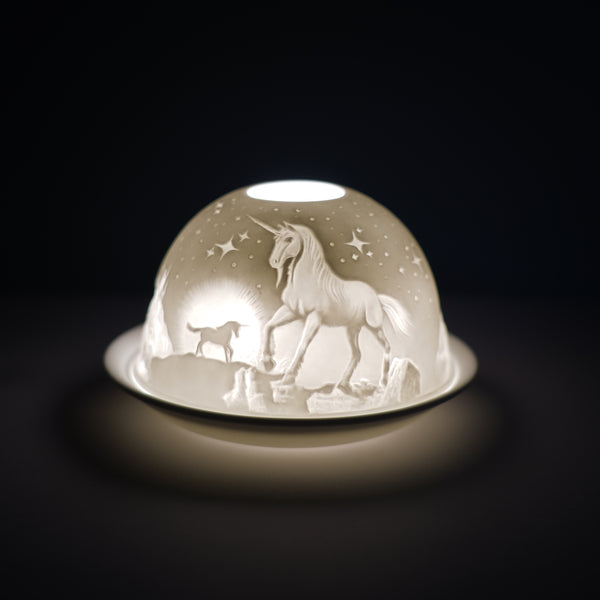 Cello - Tealight Dome -  Unicorn