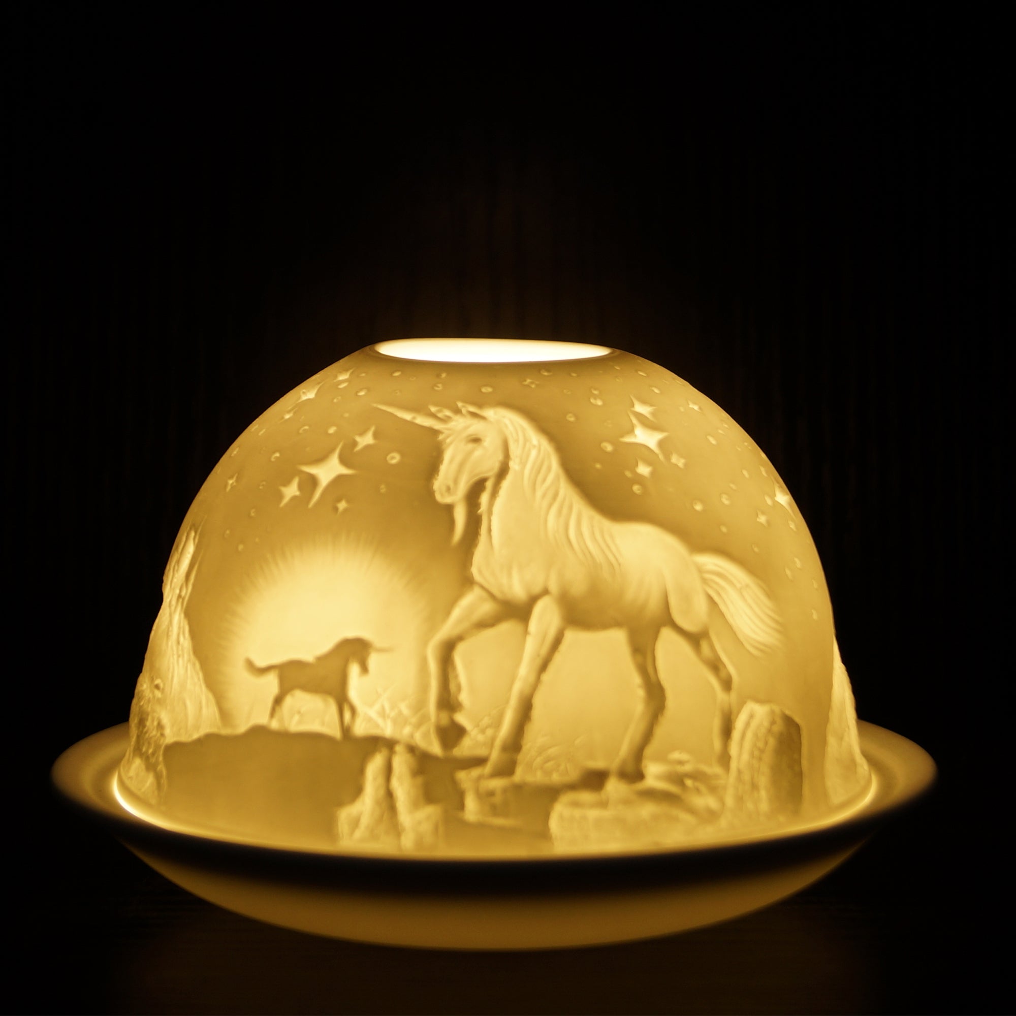 Cello - Tealight Dome -  Unicorn