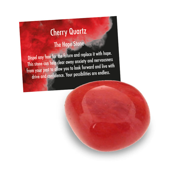 Cello Gemstones 40pcs - Cherry Quartz