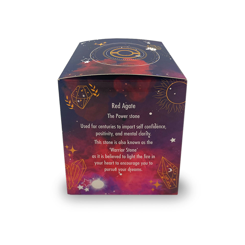 Warm, spiced incense hangs in the air to aid your meditation. Draw power from your state of zen. 