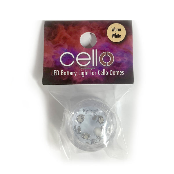 Cello LED Button Light Single - Warm White